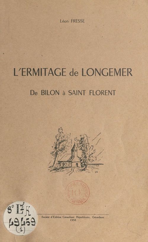 Couverture ebook de L'ermitage de Longemer, de Leon Fresse