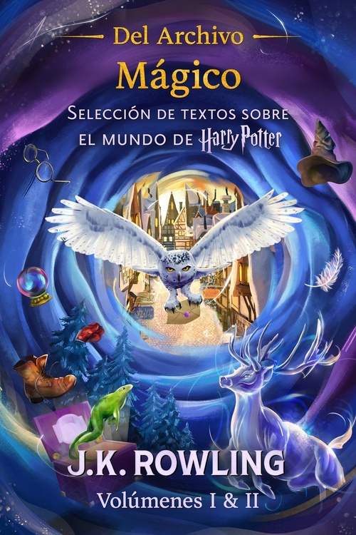 ebook cover of Del Archivo Mágico (Volúmenes I & II), by J.K. Rowling