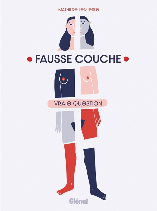 Couverture ebook de Fausse couche vraie question, de Mathilde Lemiesle