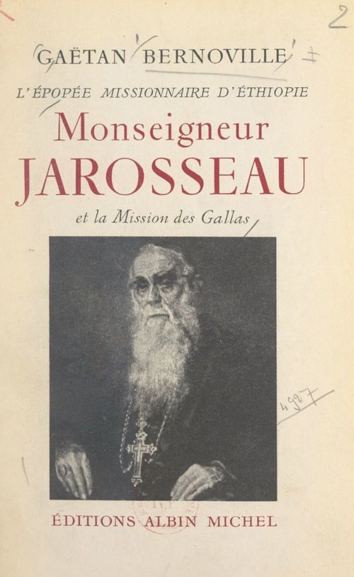 ebook cover of L'épopée missionnaire d'Éthiopie, by Gaetan Bernoville