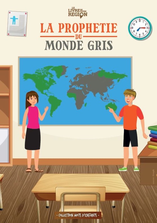 ebook cover of La prophétie du monde gris, by Benoît Weber