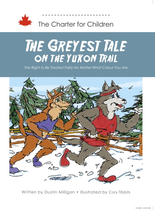 Couverture ebook de The Greyest Tale on the Yukon Trail, de Dustin Milligan