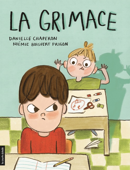 Couverture ebook de La grimace, de Danielle Chaperon