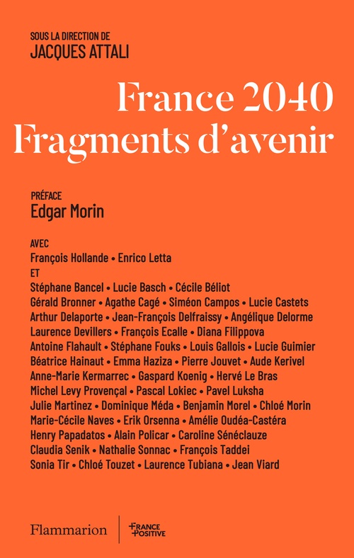 Couverture ebook de France 2040. Fragments d'avenir, de Jacques Attali