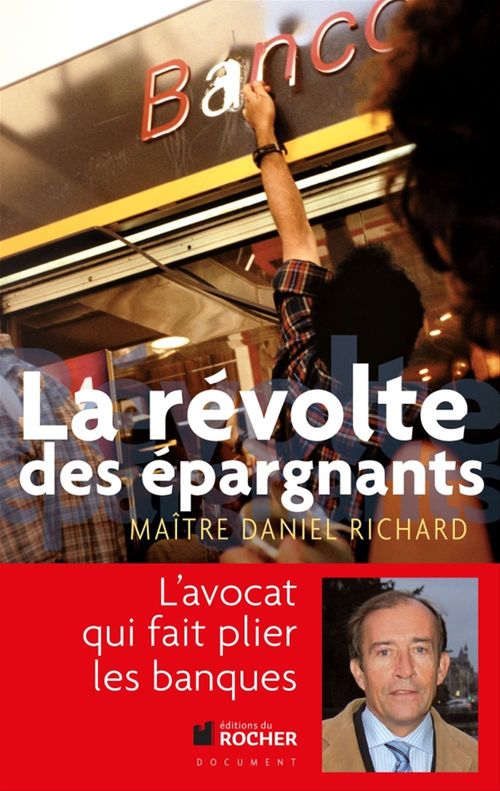 Couverture ebook de La révolte des épargnants, de Daniel Richard