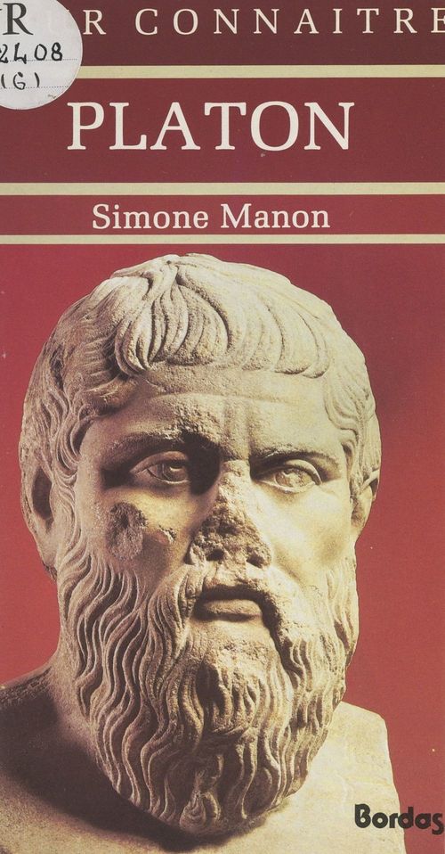 ebook cover of Platon, by Simone Manon