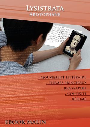 Couverture ebook de Fiche de lecture Lysistrata - Résumé détaillé et analyse littéraire de référence, de Aristophane