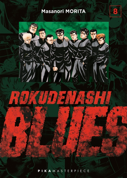 ebook cover of Rokudenashi Blues T08, by Masanori Morita
