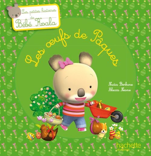 Couverture ebook de Bébé Koala - Les oeufs de Pâques, de Nadia Berkane