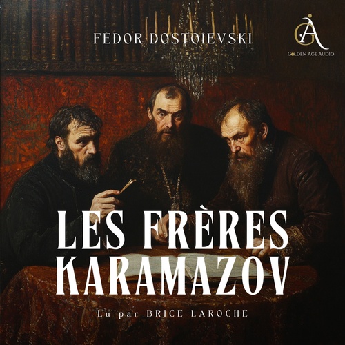 audiobook cover of Les frères Karamazov - Livre Audio, by Fiodor Dostoïevski, Livres audio en français
