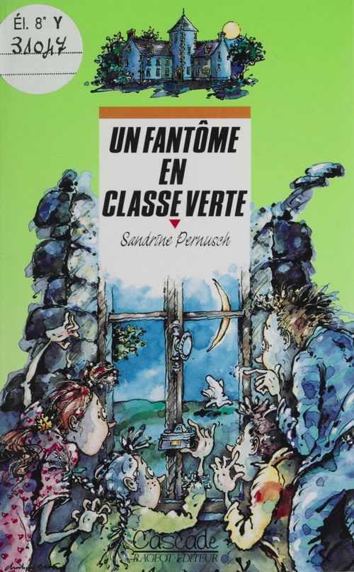 Couverture ebook de Un fantôme en classe verte, de Sandrine Pernusch
