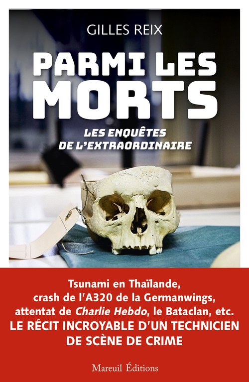 Couverture ebook de PARMI LES MORTS - Les enquêtes de l'extraordinaire, de Gilles Reix