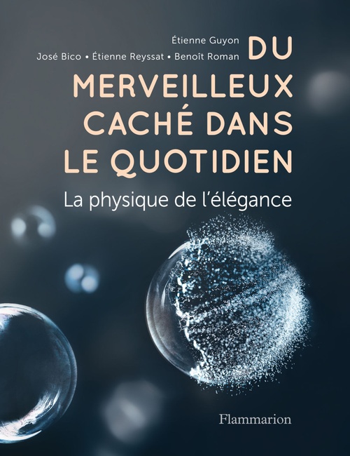 Couverture ebook de Du merveilleux caché dans le quotidien. La physique de l'élégance, de José Bico, Etienne Guyon, Etienne Reyssat, Benoît Roman