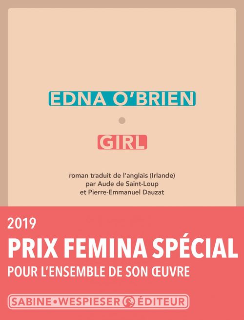 Couverture ebook de Girl, de Edna O'Brien, Aude De Saint-Loup