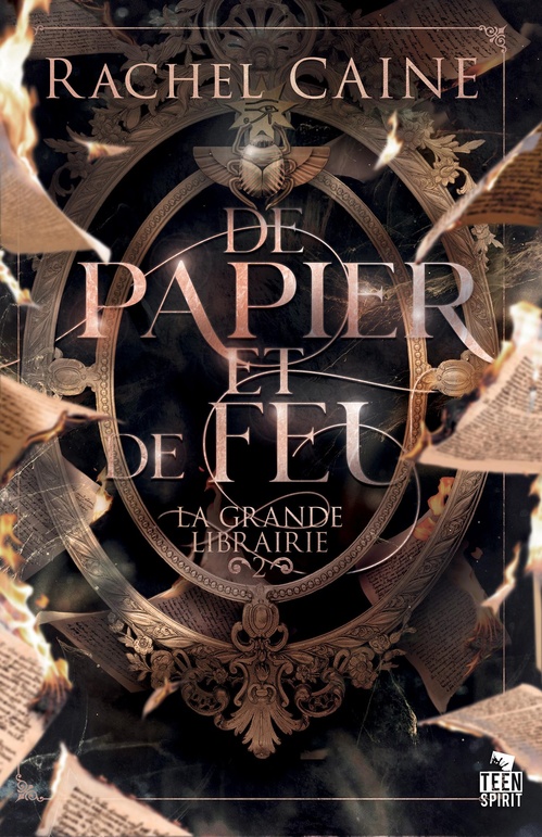 ebook cover of De papier et de feu, by Rachel Caine