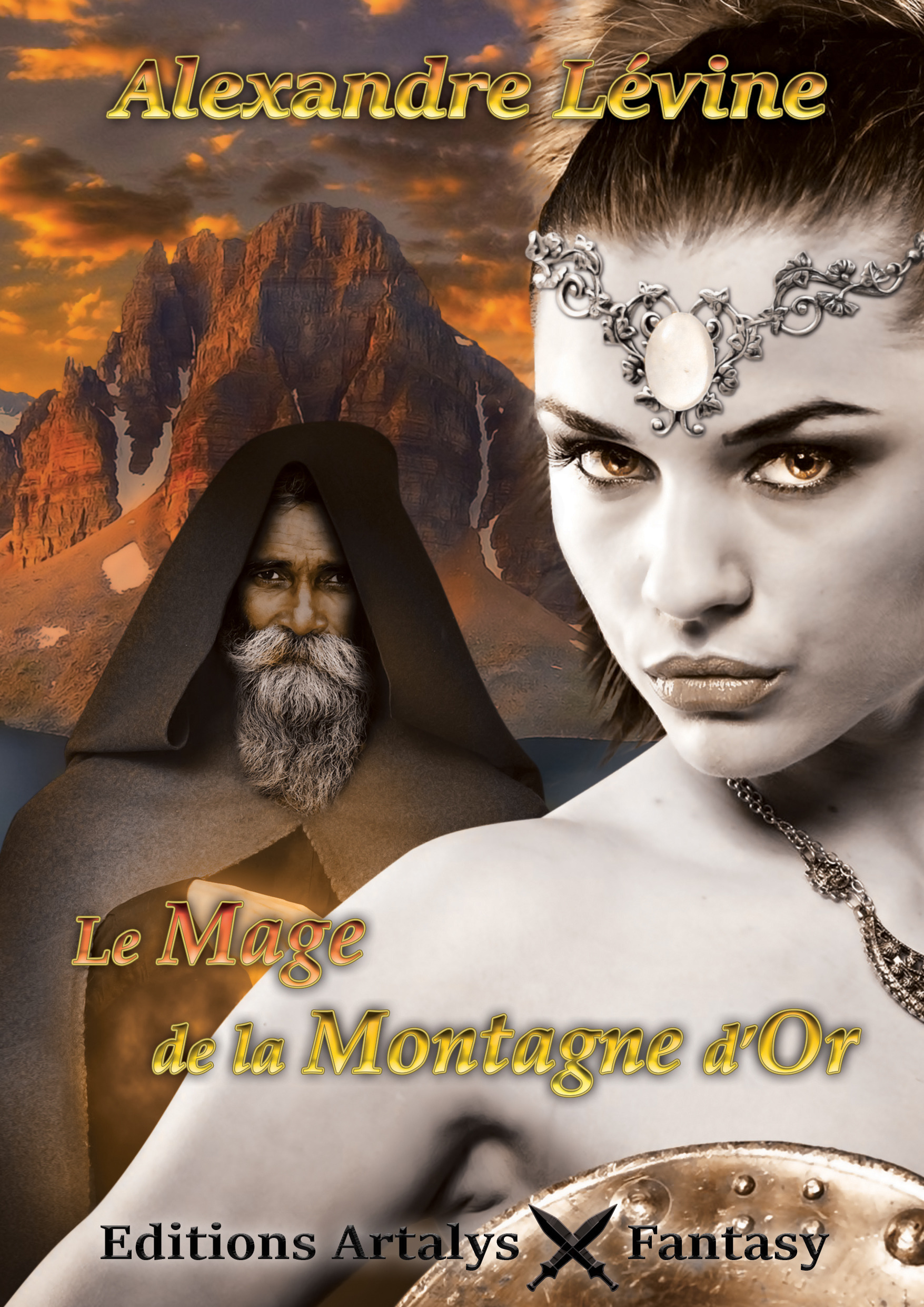 ebook cover of Le mage de la Montagne d'Or, by Alexandre Lévine