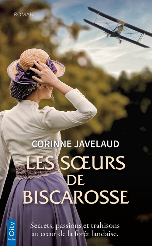 Couverture ebook de Les soeurs de Biscarrosse, de Corinne Javelaud