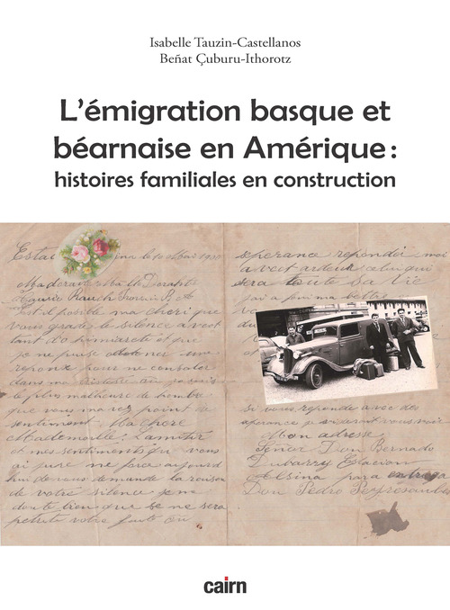 Couverture ebook de Émigration basque et béarnaise en Amérique, de Tauzin-Castellanos I