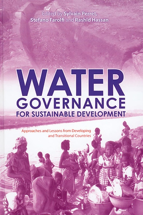 Couverture ebook de Water Governance for Sustainable Development, de Perret/Farolfi/