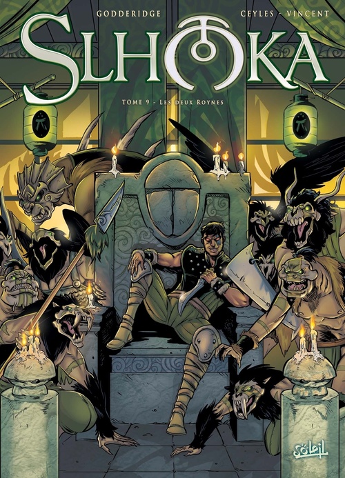 Couverture ebook de Slhoka T09 - Les Deux Roynes, de Ulrig Godderidge