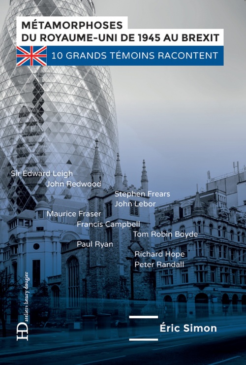 ebook cover of Métamorphoses du royaume-uni de 1945 au Brexit, by Eric Simon