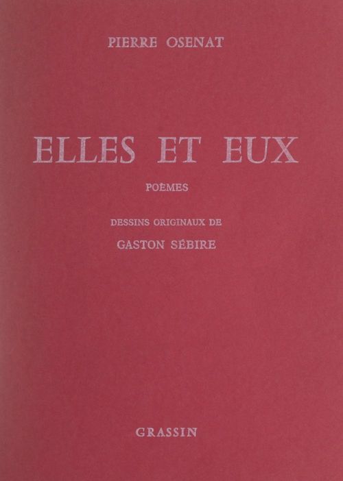 Couverture ebook de Elles et eux, de Pierre Osenat