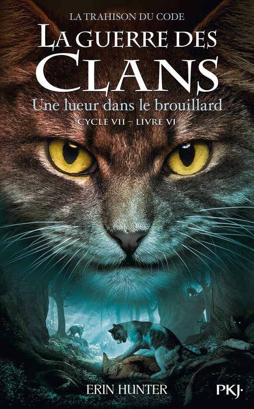 ebook cover of La guerre des clans - Cycle VII : La Trahison du code - Tome 6 Une lueur dans la brume, by Erin Hunter