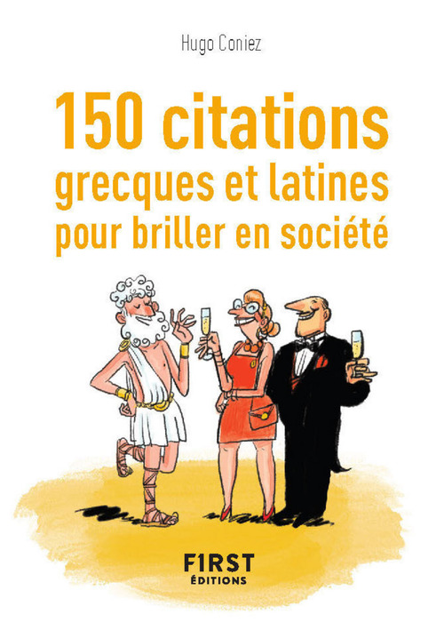 Couverture ebook de Petit Livre de - 150 citations grecques et latines pour briller en société, de Hugo Coniez