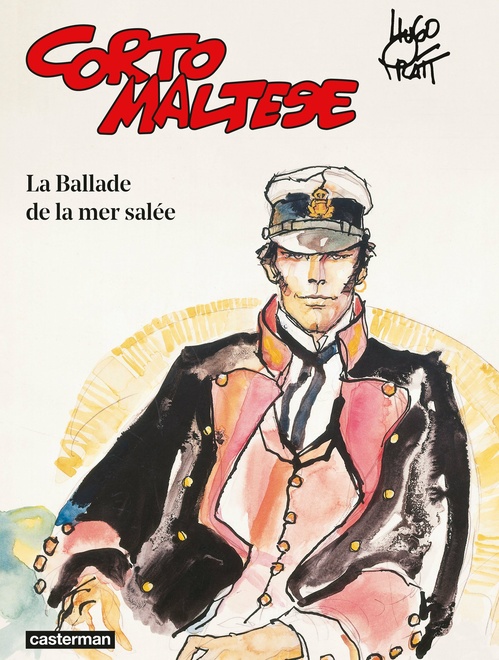 ebook cover of Corto Maltese (Tome 1) - La Ballade de la mer salée, by Hugo Pratt