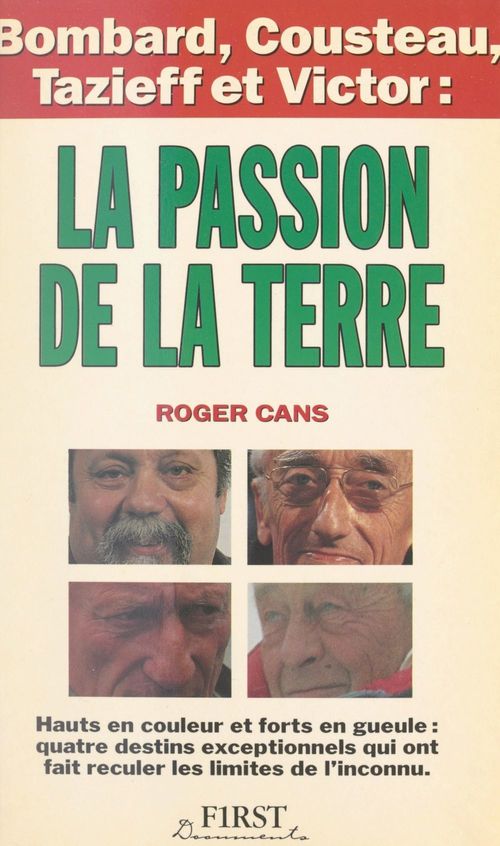 ebook cover of La passion de la Terre, by Roger Cans