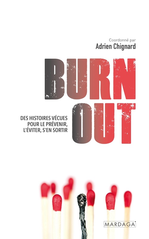 Couverture ebook de Burn out, de Collectif, Adrien Chignard