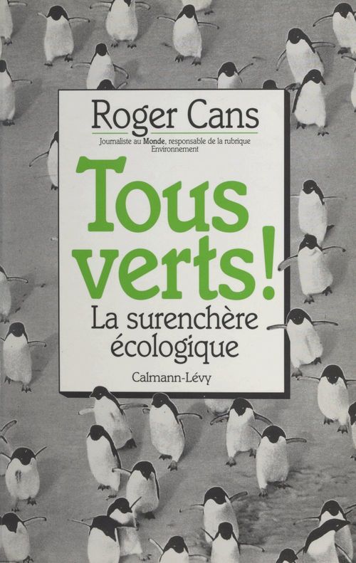 Couverture ebook de Tous verts !, de Roger Cans