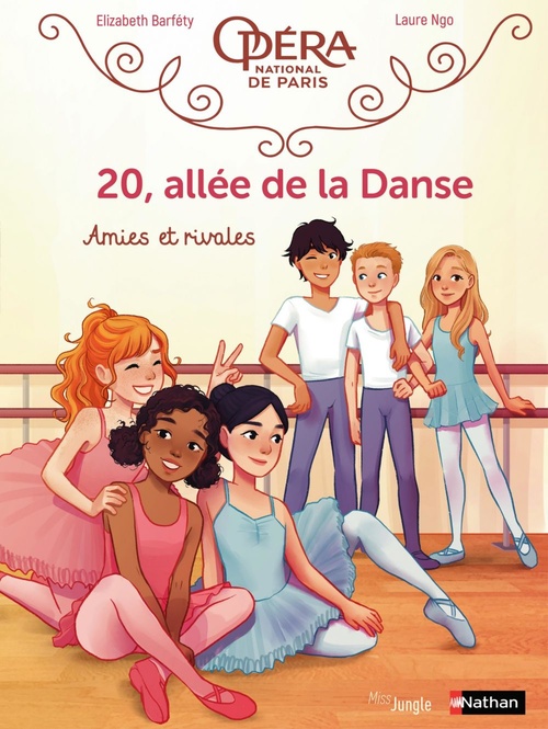 Couverture ebook de 20, allée de la danse - Tome 1 - Amies et rivales, de Elizabeth Barféty, Laure Ngo