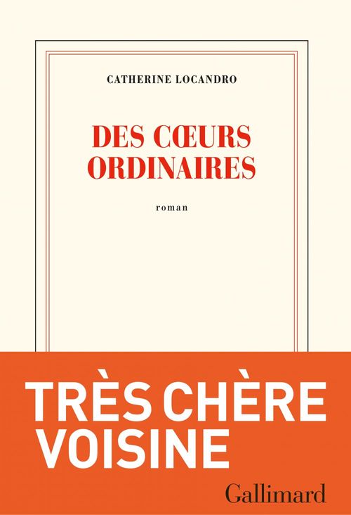 ebook cover of Des coeurs ordinaires, by Catherine Locandro