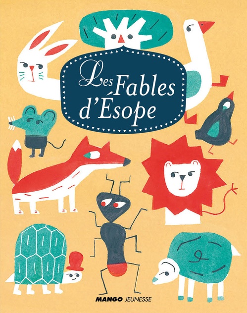Couverture ebook de Les fables d'Ésope, de Elisa Géhin