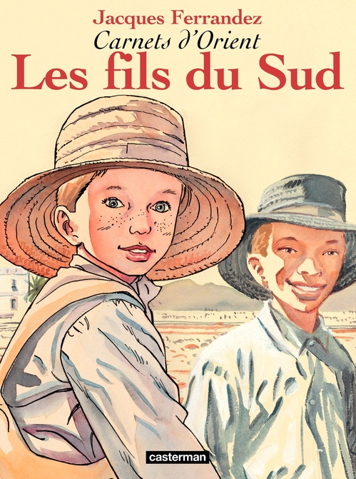 Couverture ebook de Carnets d'Orient (Tome 3) - Les fils du Sud, de Jacques Ferrandez