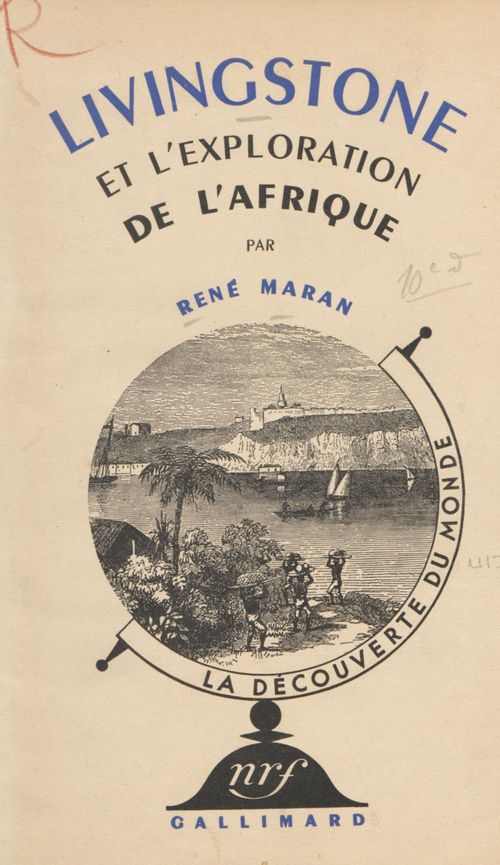 ebook cover of Livingstone et l'exploration de l'Afrique, by Rene Maran