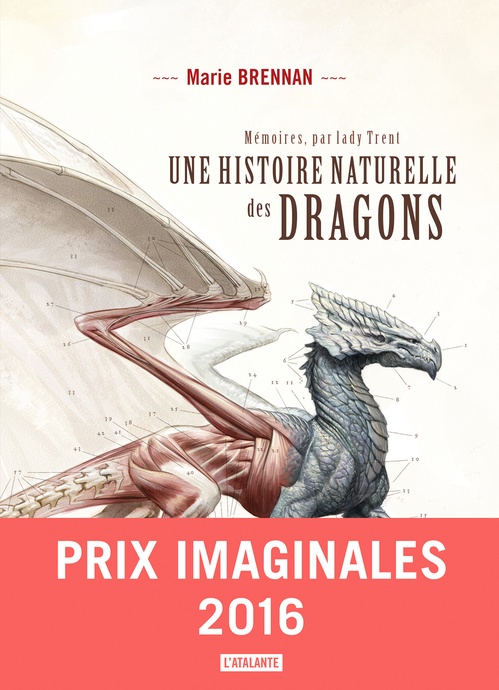 ebook cover of Une histoire naturelle des dragons, by Marie Brennan