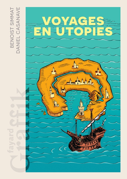 ebook cover of Voyages en Utopies, by Benoist Simmat