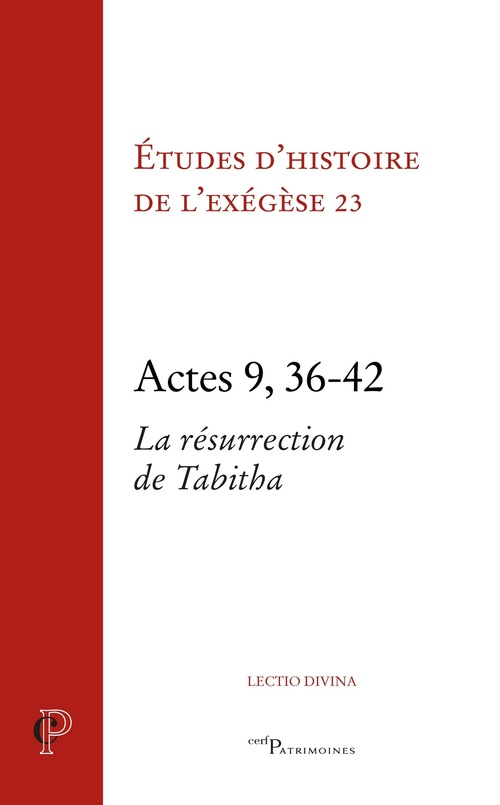 ebook cover of Actes 9, 36-42, by Matthieu Arnold, Gilbert Dahan, Annie Noblesse-Rocher, Collectif