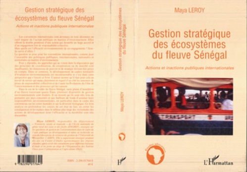 Couverture ebook de Gestion stratégique des écosystèmes du fleuve Sénégal, de Maya Leroy