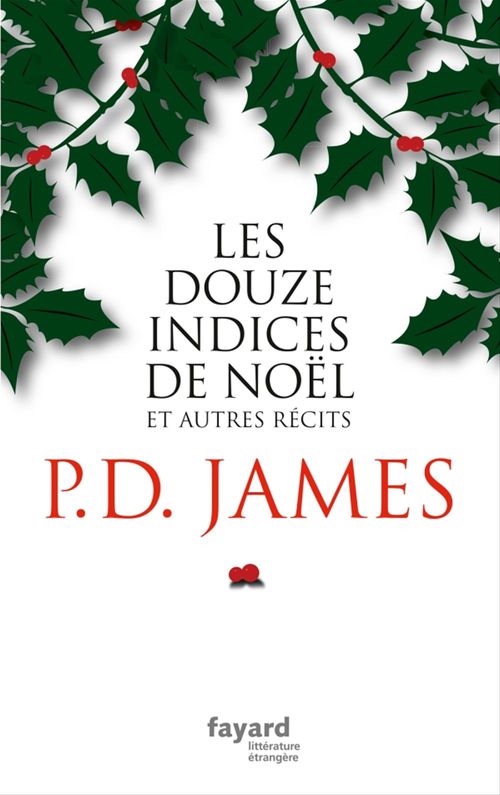 ebook cover of Les douze indices de Noël, by P. D. James