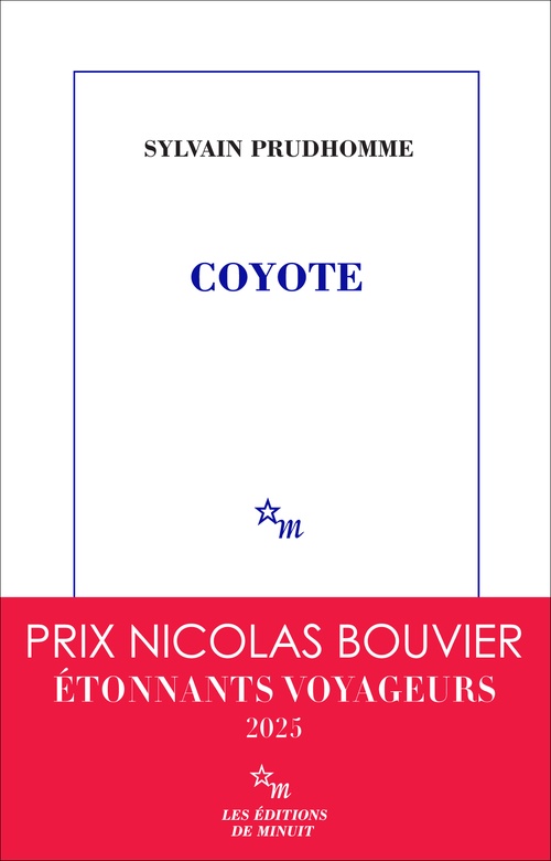 Couverture ebook de Coyote, de Sylvain Prudhomme