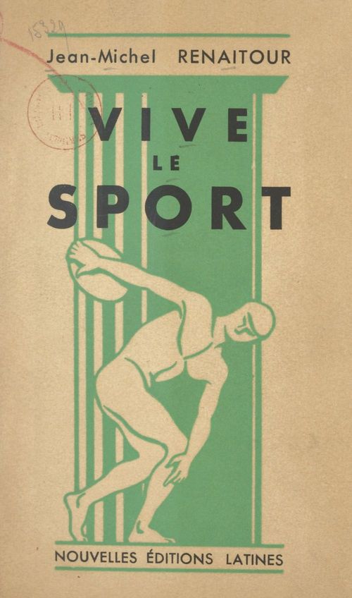 Couverture ebook de Vive le sport !, de Jean-Michel Renaitour
