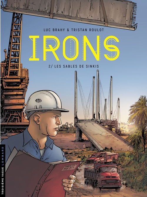 Couverture ebook de Irons - tome 2 - Les Sables de Sinkis, de Tristan Roulot