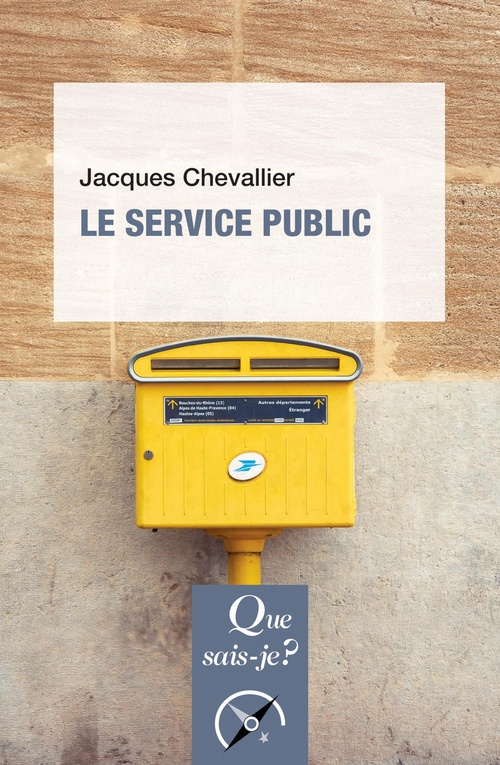 ebook cover of Le Service public, by Jacques Chevallier