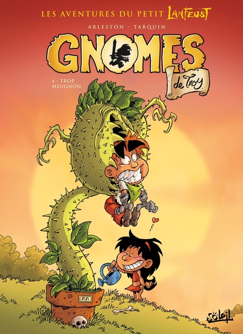 ebook cover of Gnomes de Troy T04 - Trop meugnon, by Christophe Arleston