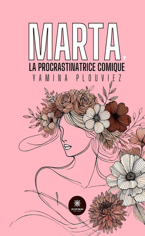 Couverture ebook de Marta, la procrastinatrice comique, de Yamina Plouviez