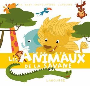 ebook cover of Les animaux de la savane, by Valérie Guidoux