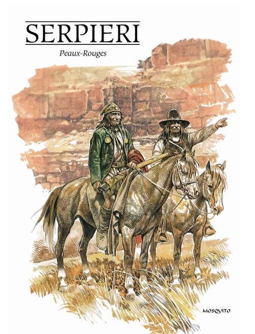 ebook cover of Peaux-Rouges, by Serpieri